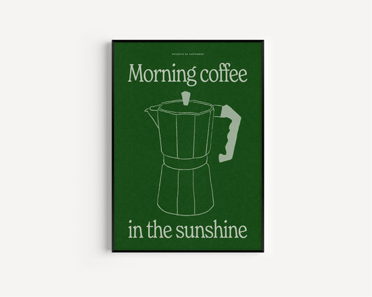 Morning Coffee Print